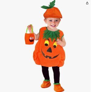 5/$20 Toddler Pumpkin Halloween Costume 12-18 Months - NWT